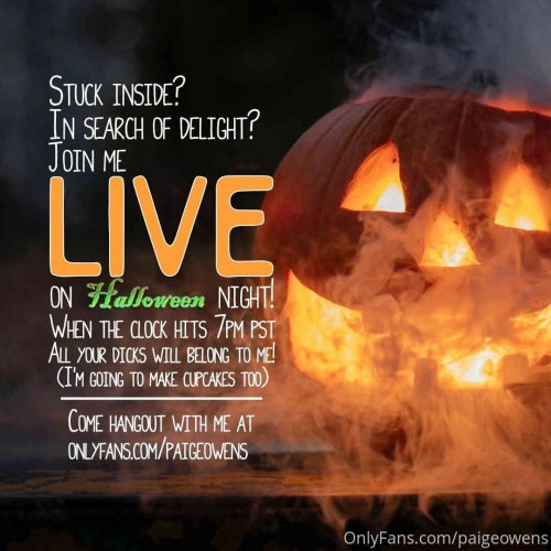 paigeowens 29 10 2020 150824064 Come hang out Lets get freaky this Halloween...